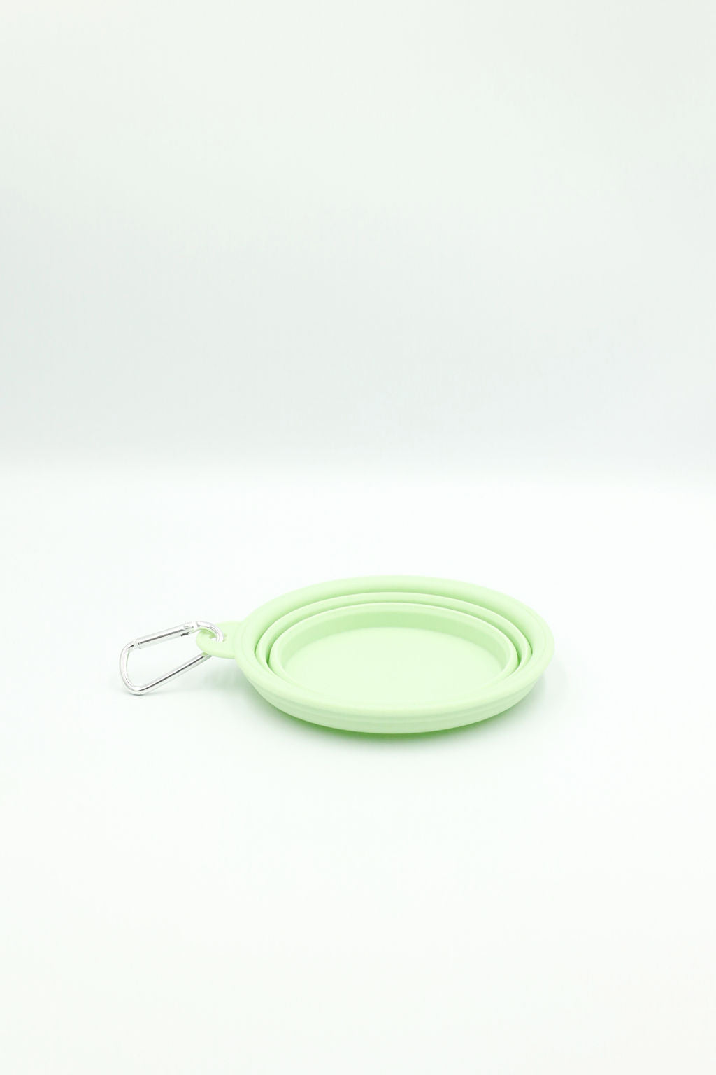 BudgetPaws Collapsible Silicone Travel Bowl (Green)