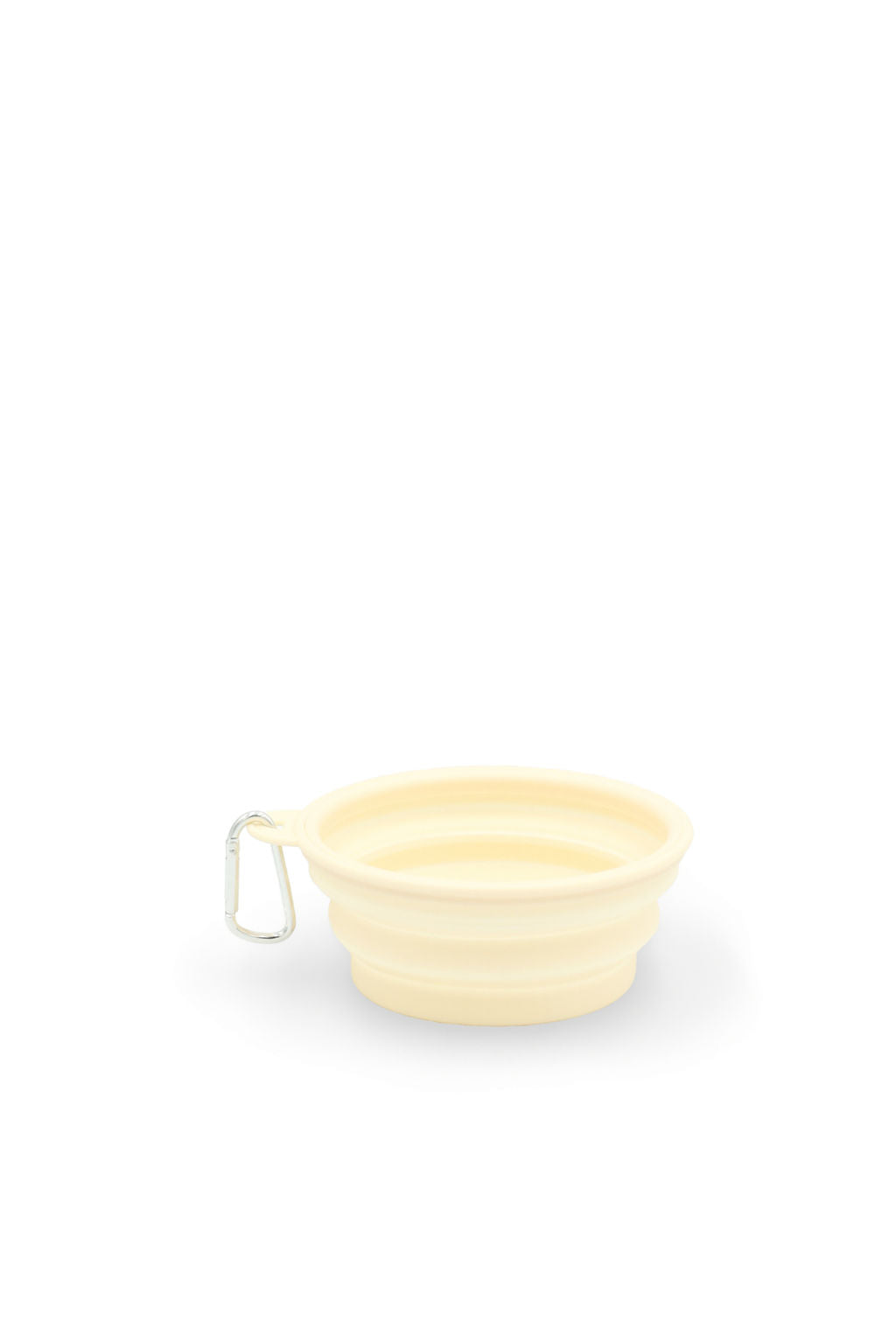 BudgetPaws Collapsible Silicone Travel Bowl (Yellow)
