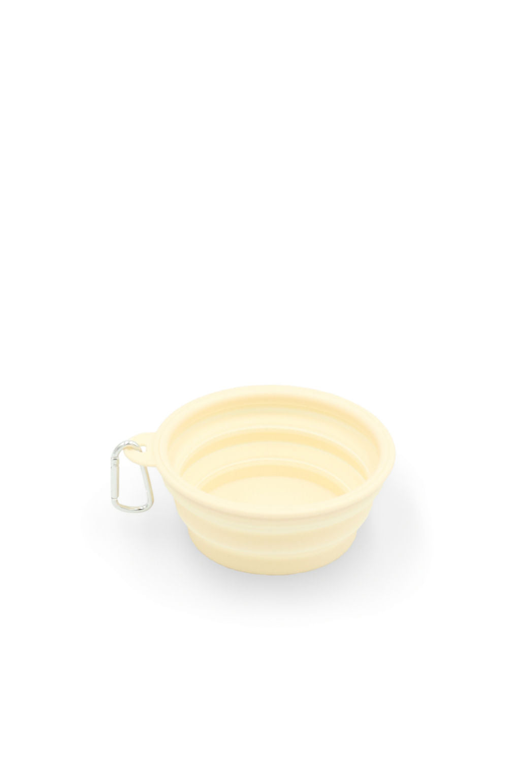 BudgetPaws Collapsible Silicone Travel Bowl (Yellow)