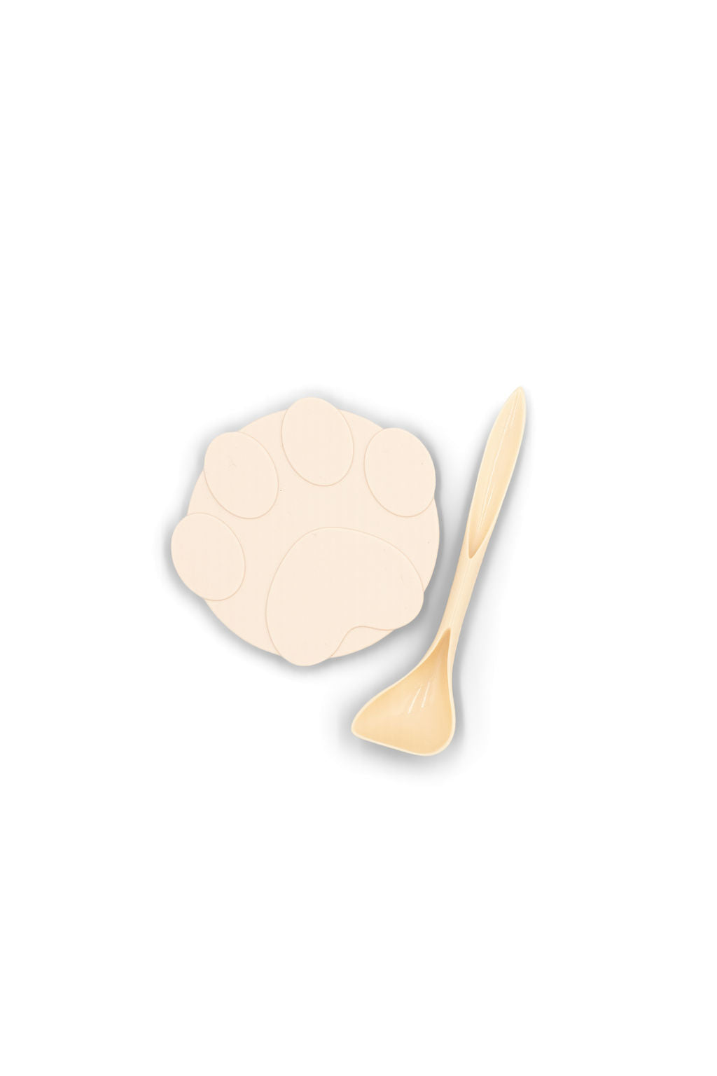BudgetPaws Silicone Pet Food Can Cover + Spoon Set