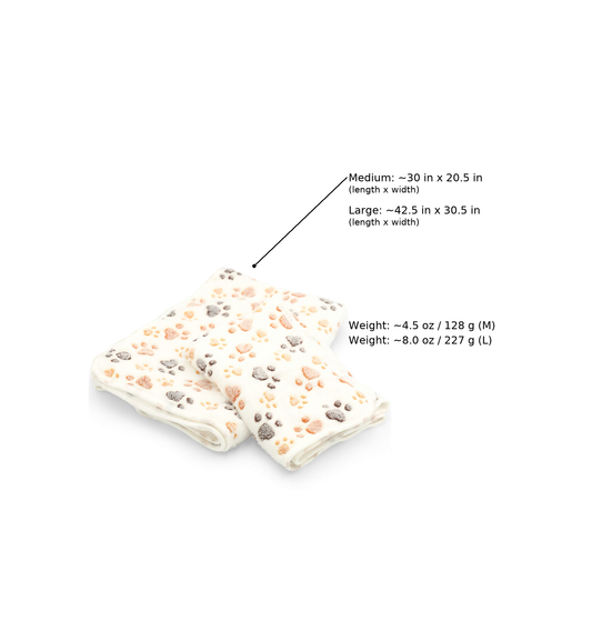BudgetPaws Extra Soft Pet Sleeping Blanket